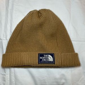 North Face Beanie - Tan